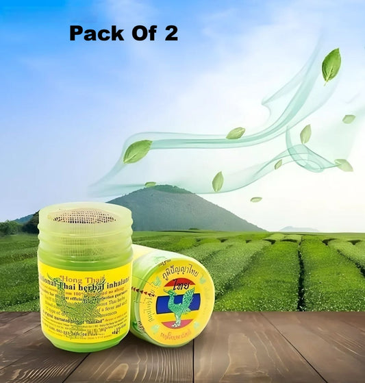 Cold & Cough Herbal Inhaler (Pack Of 2)