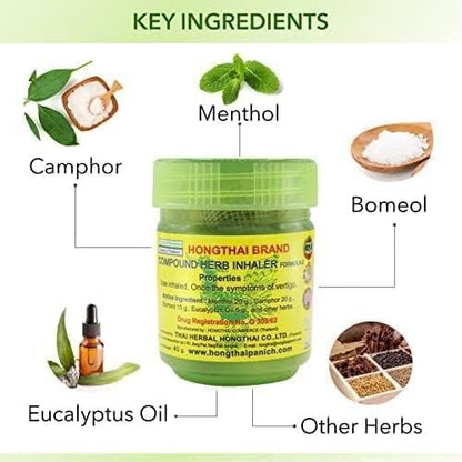 Cold & Cough Herbal Inhaler (Pack Of 2)