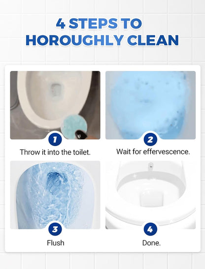 Toilet Deodorizer Bathroom Cleaner Tablet Pack of 1 (12 Pcs)